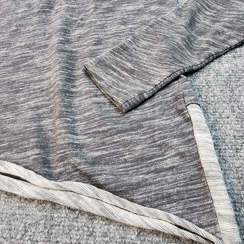 Free People Beach Cocoon Cowl Tunic Top Sweatshirt Womens S Gray Lounge Yoga FPB - Picture 5 of 13